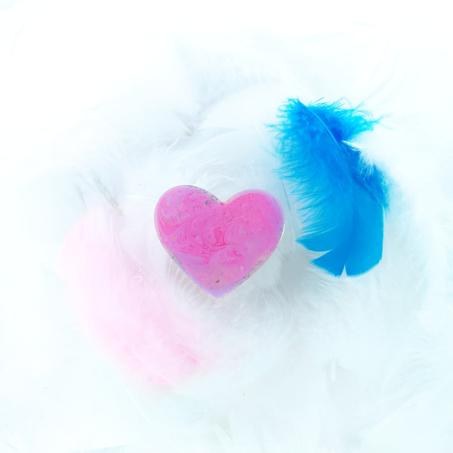 4-5 Week Twin Baby Loss Heart