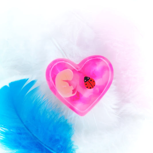 6-7 Week Baby Loss Heart