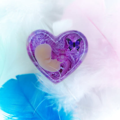 8-11 Week Baby Loss Heart