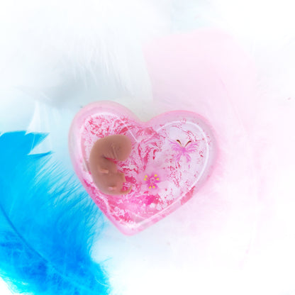 6-7 Week Baby Loss Heart