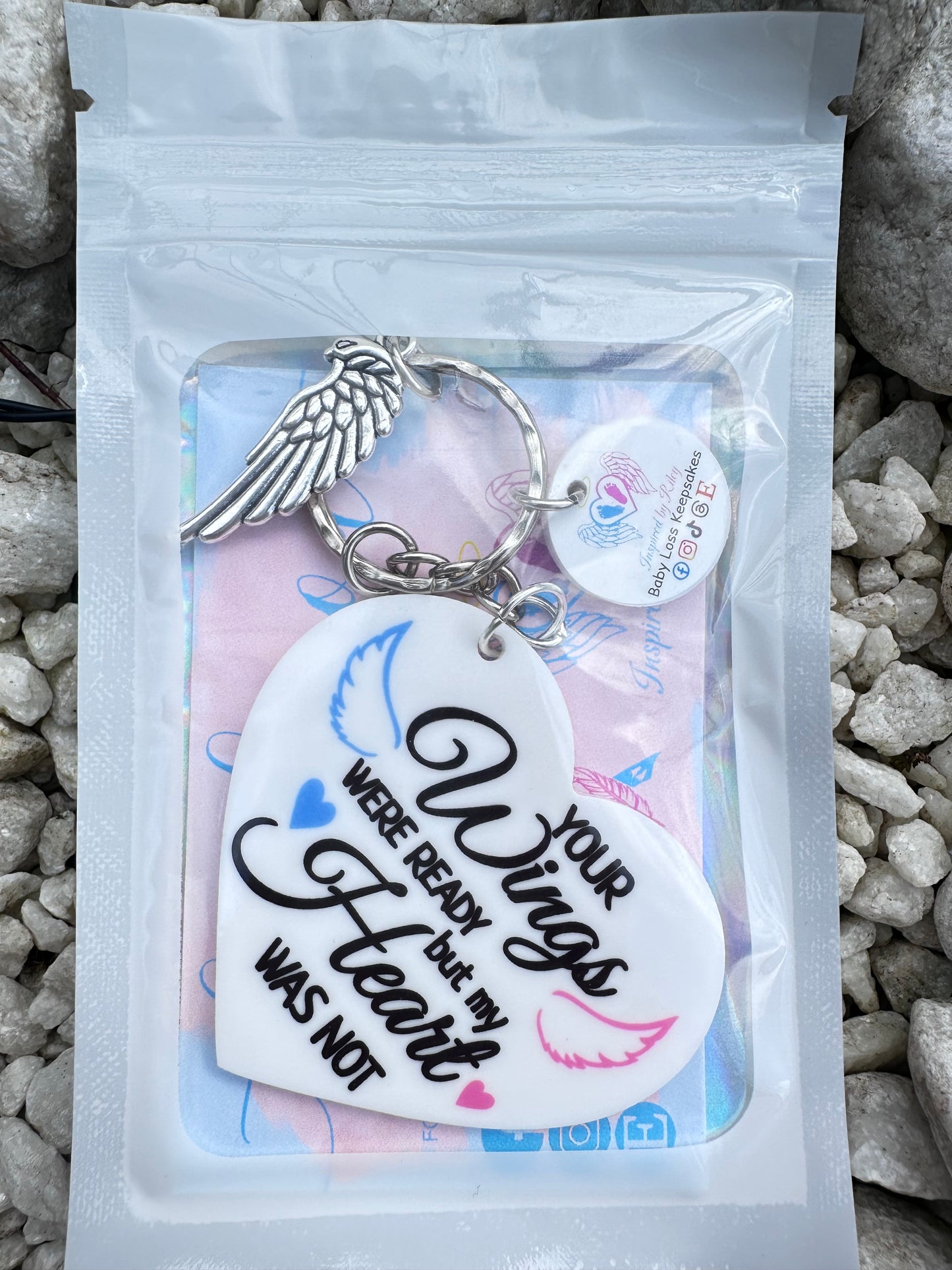 Baby Loss Memorial Keyring