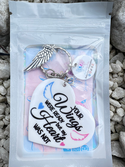 Baby Loss Memorial Keyring