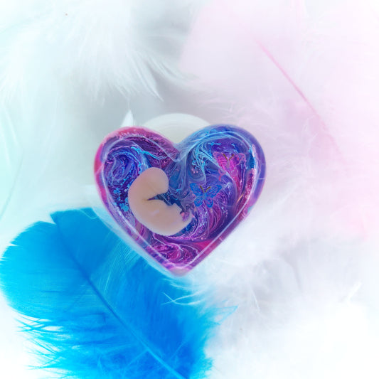 6-7 Week Baby Loss Heart