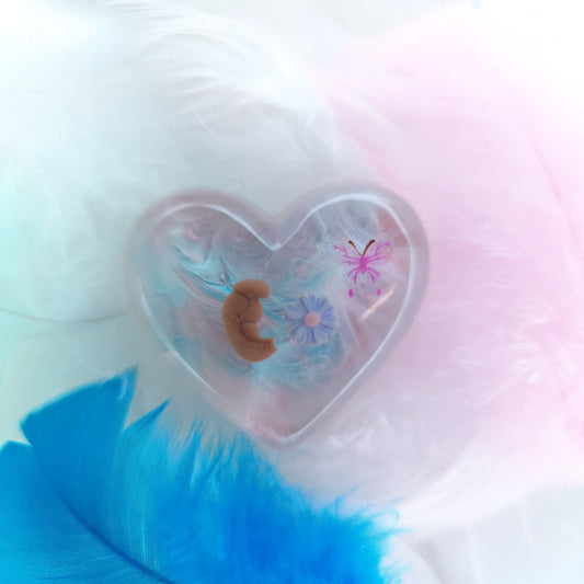 4-5 Week Baby Loss Heart