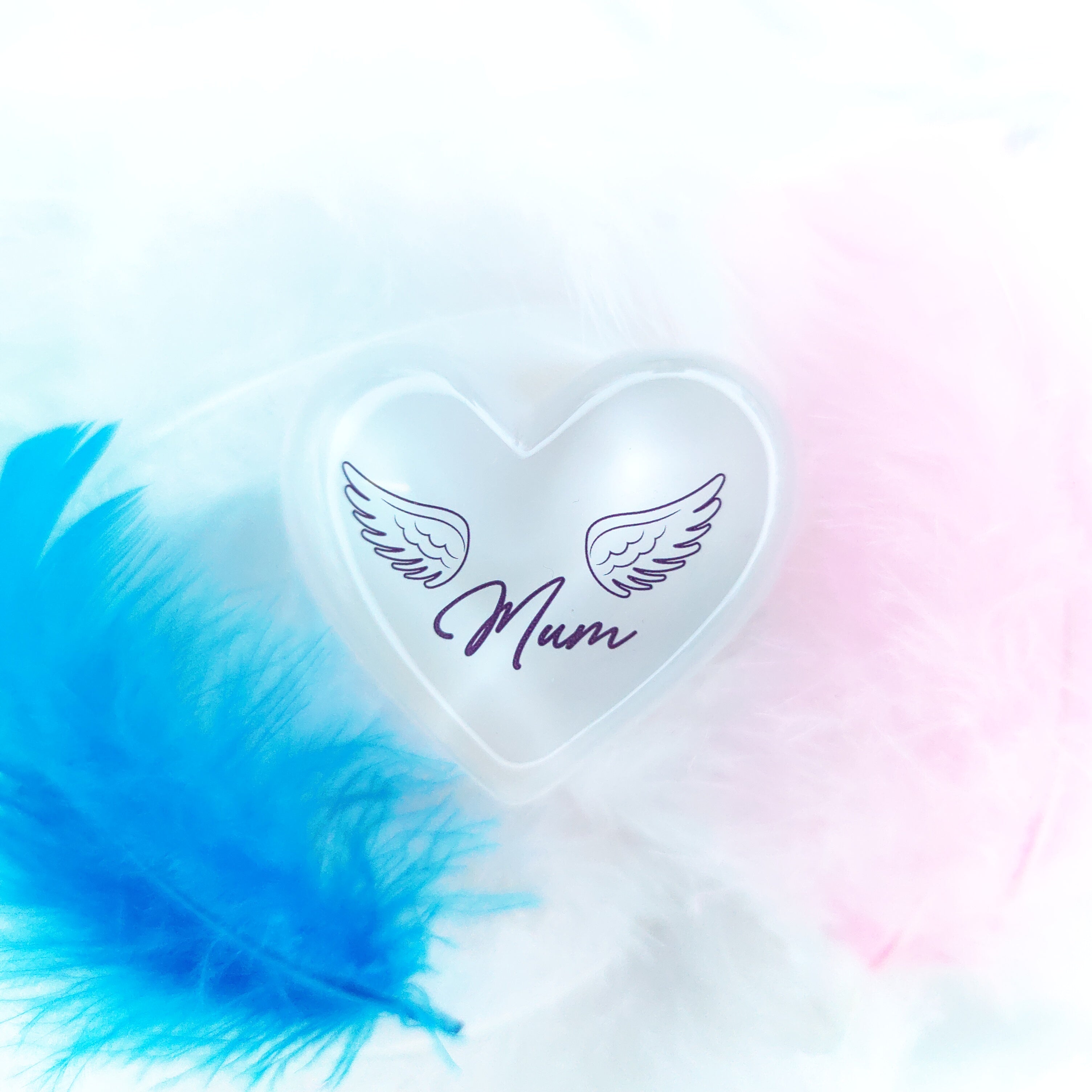 Mum Memorial Heart – Inspired by Riley