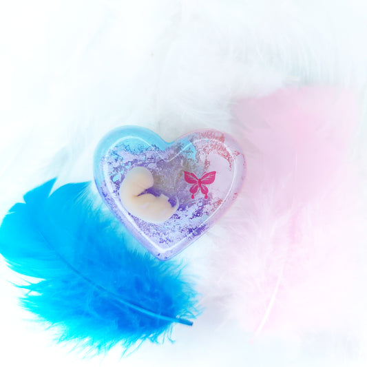 6-7 Week Baby Loss Heart