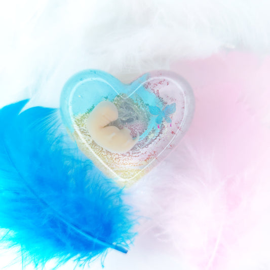 6-7 Week Baby Loss Heart