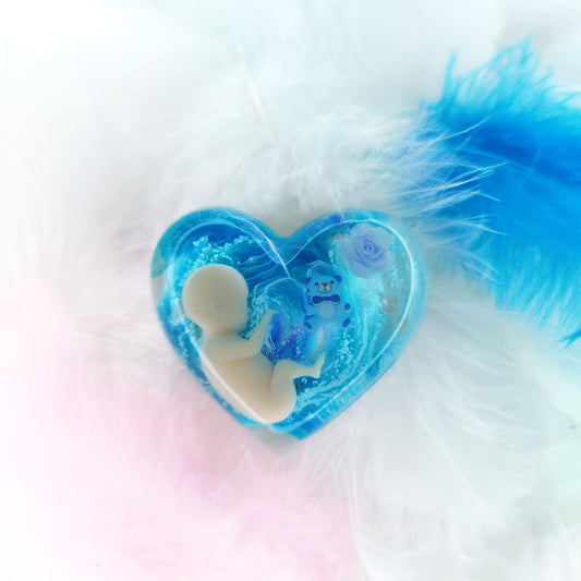 12-41 Week Baby Loss Heart