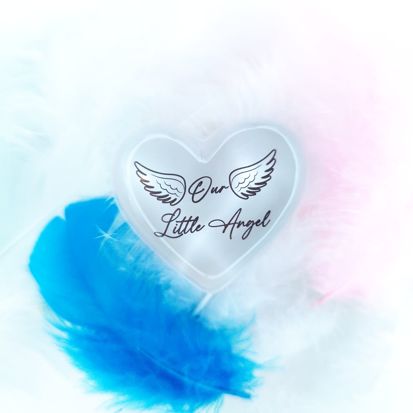 Our Little Angel Memorial Heart