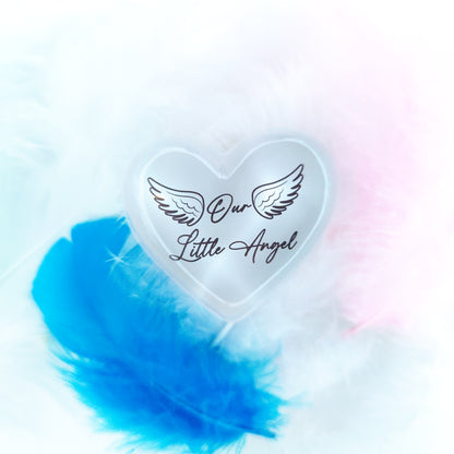 Our Little Angel Memorial Heart