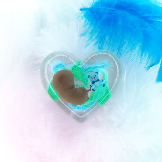 8-11 Week Baby Loss Heart
