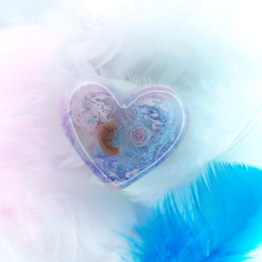 4-5 Week Baby Loss Heart