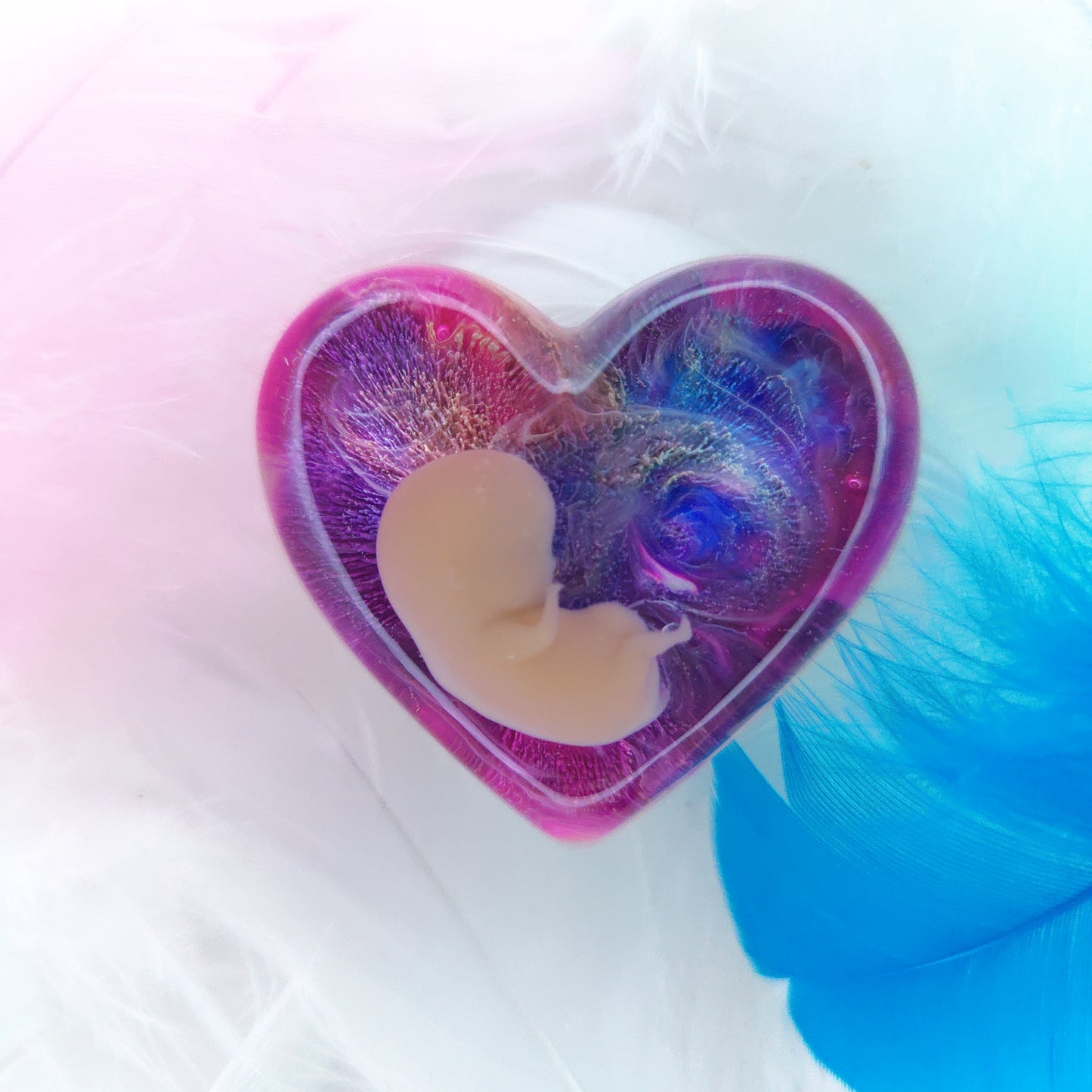 8-11 Week Baby Loss Heart
