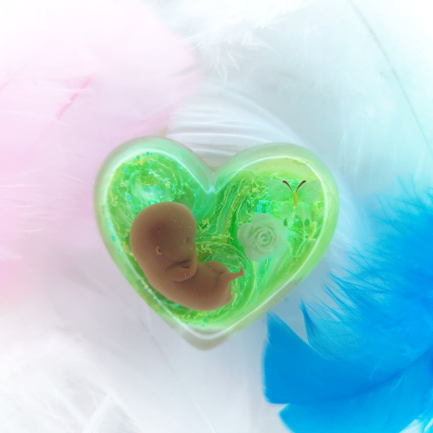 8-11 Week Baby Loss Heart