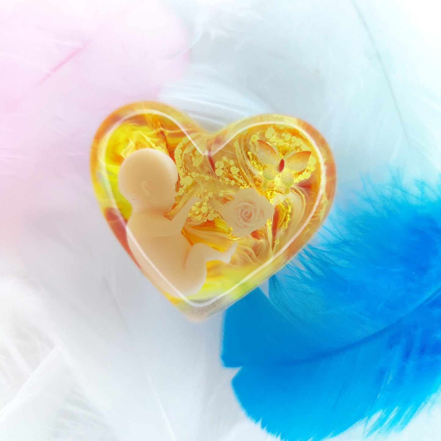 12-41 Week Baby Loss Heart