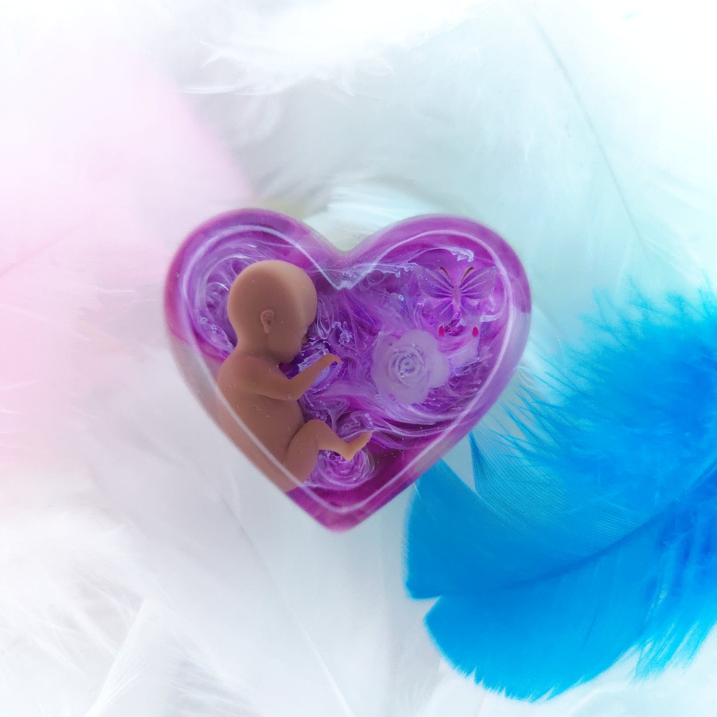 12-41 Week Baby Loss Heart