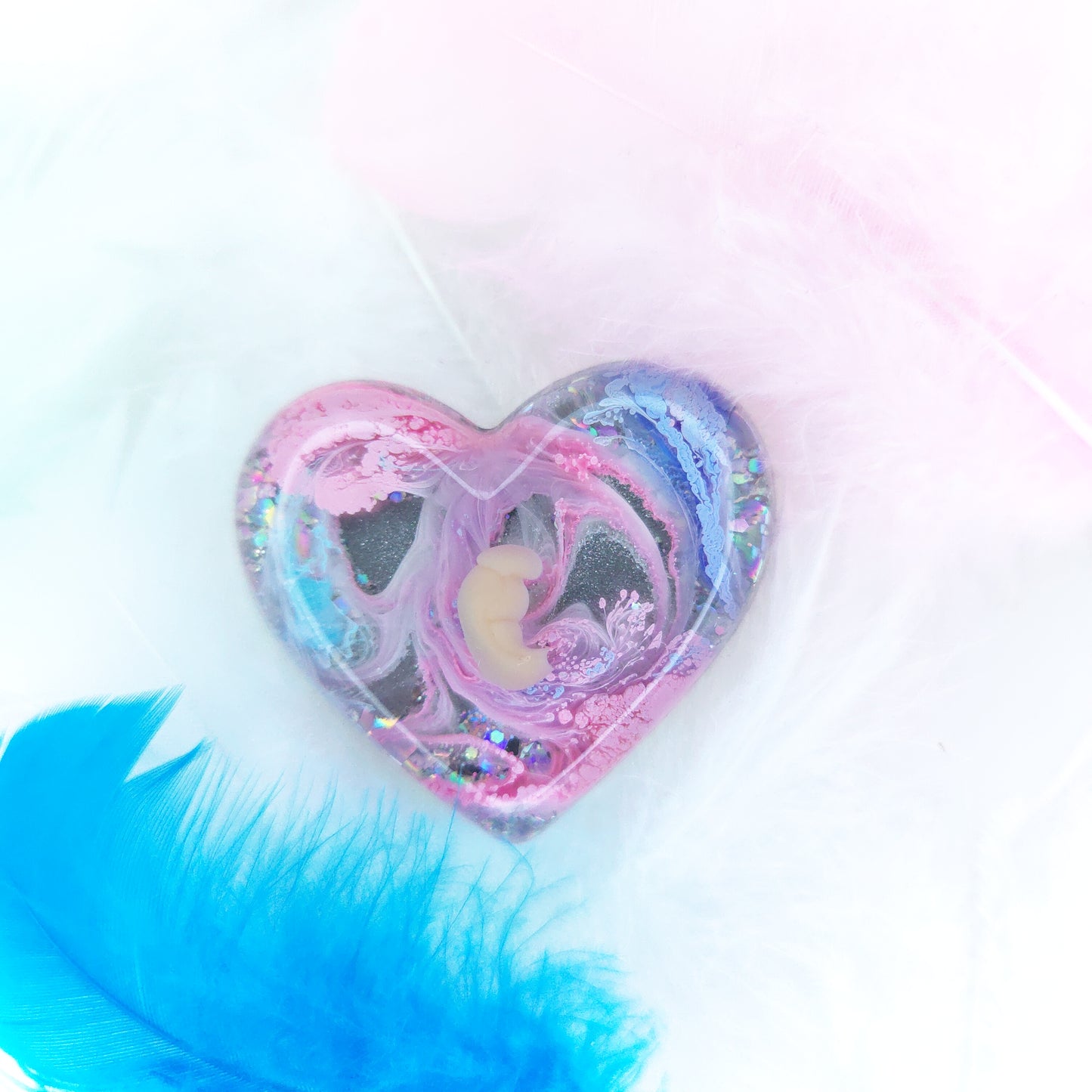 4-5 Week Baby Loss Heart