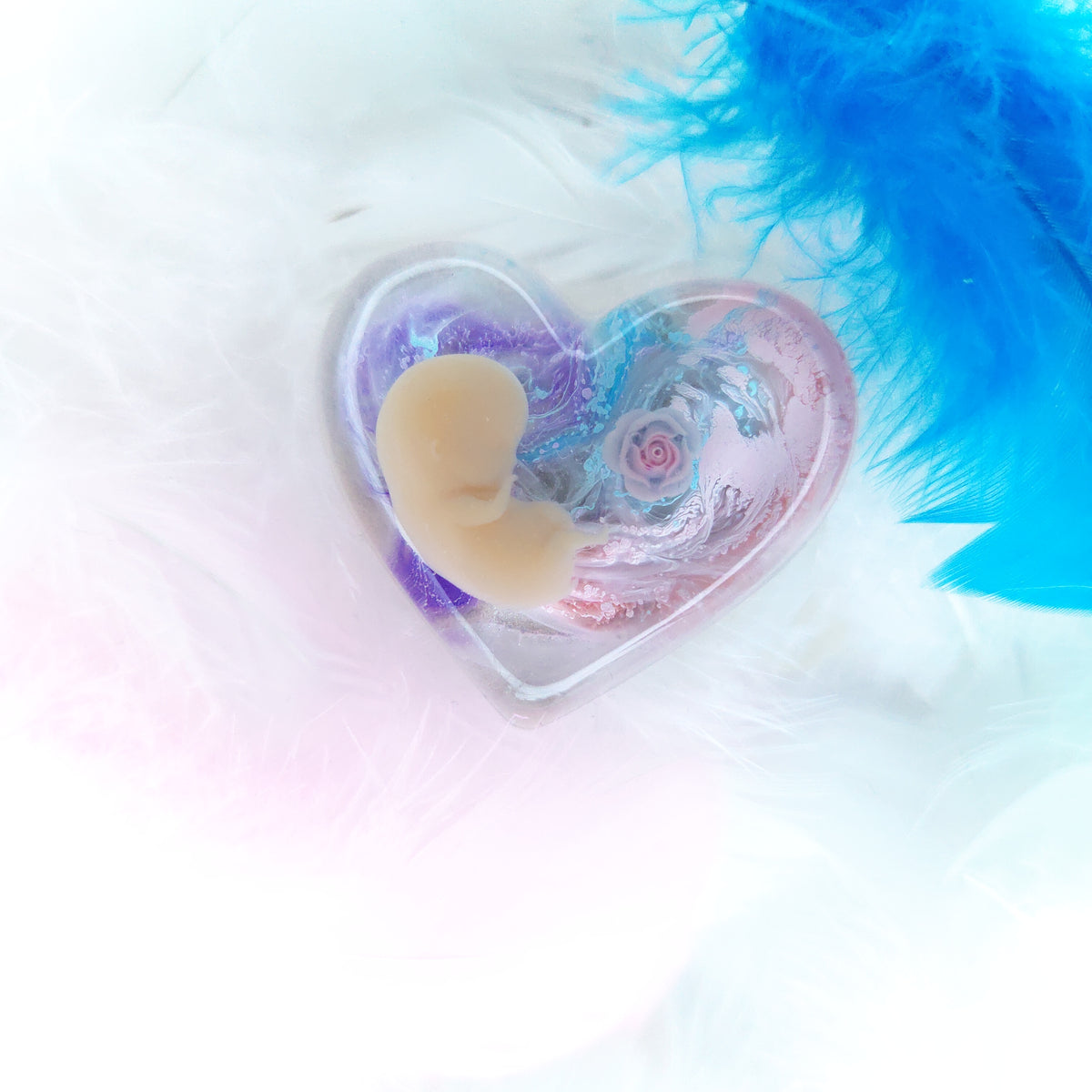8-11 Week Baby Loss Heart