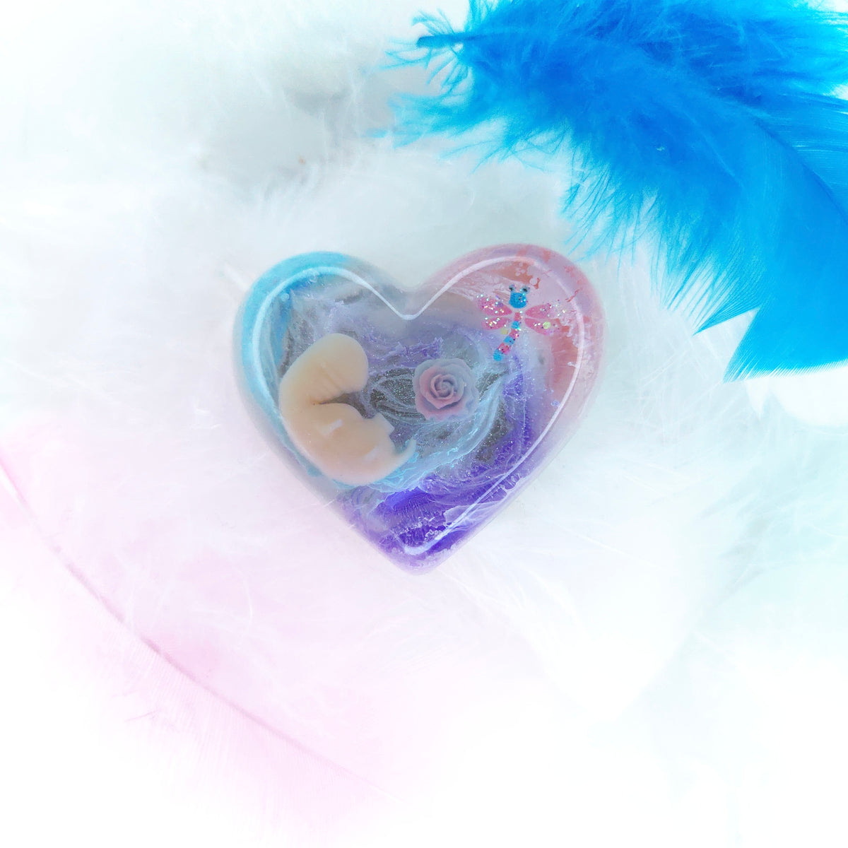 6-7 Week Baby Loss Heart