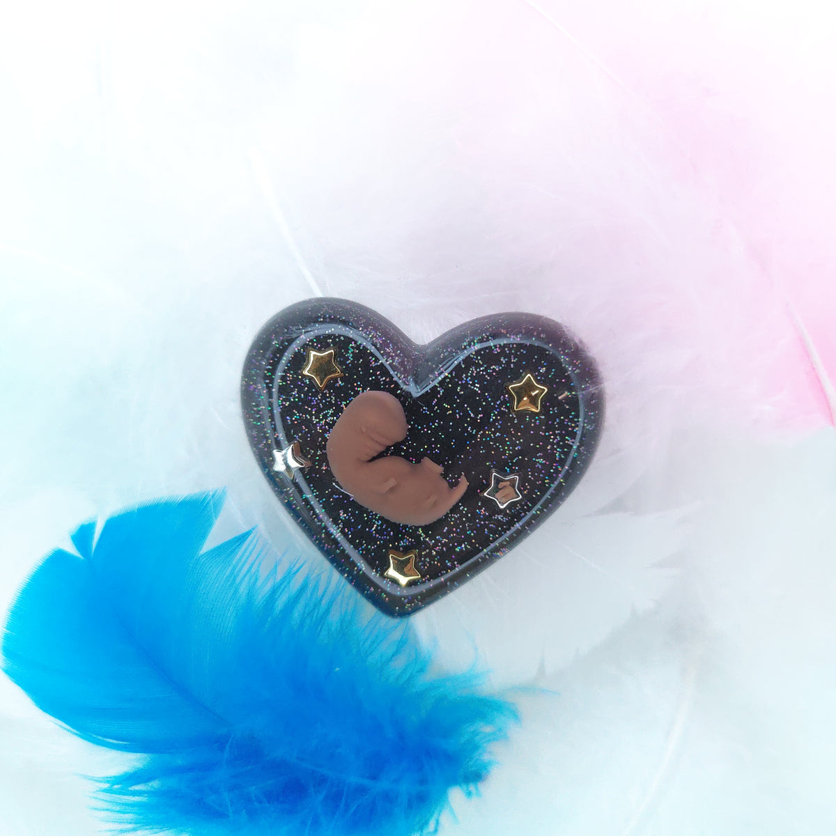 6-7 Week Baby Loss Heart